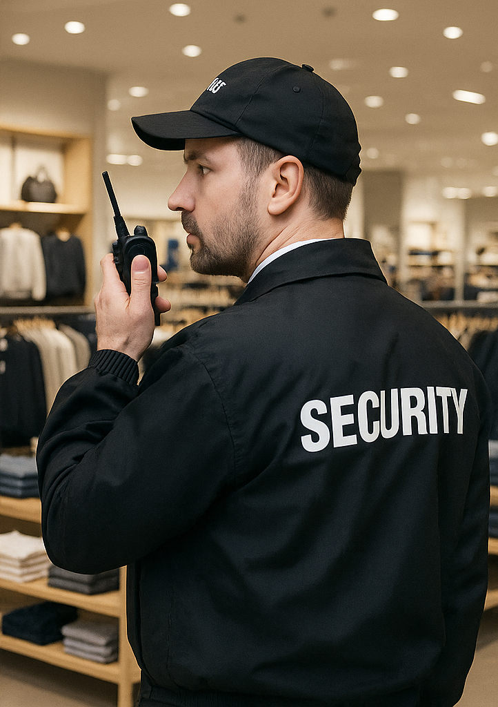Security for shopping centers and stores